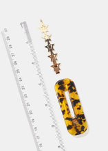 Load image into Gallery viewer, 2-Piece Resin &amp; Stars Barrettes
